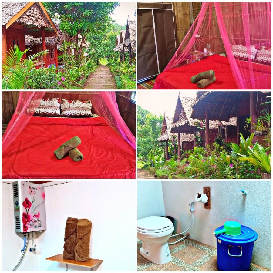 ลุงนะ โฮมสเตย์ ปางอุ๋ง แม่ฮ่องสอน Ban Huai Makhuea Som ภายนอก รูปภาพ